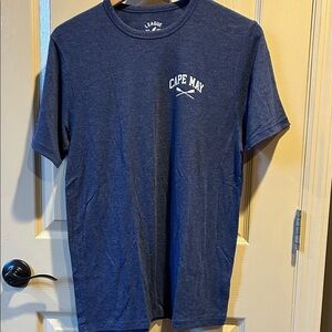 League Dark Blue Cape May Men's Tee